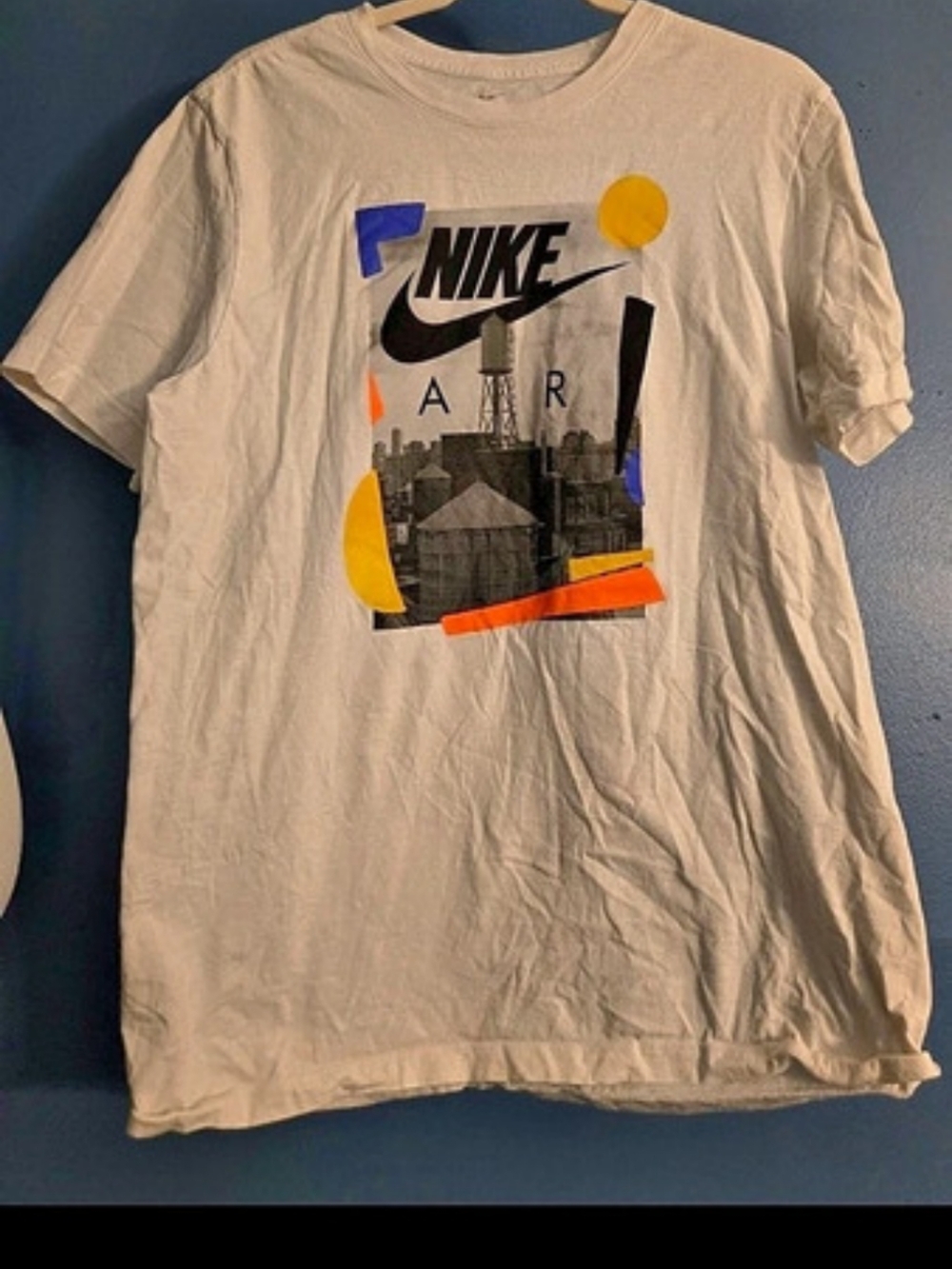 Nike Air City Water Tower T-Shirt White & Black